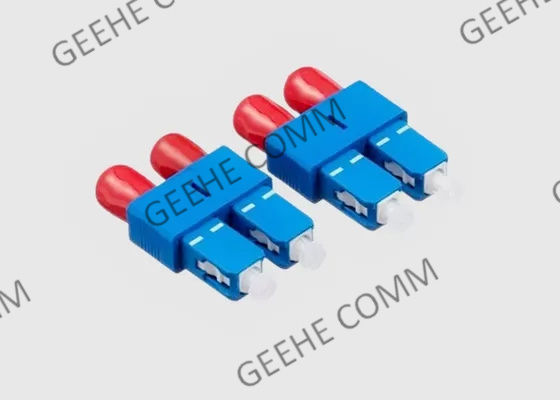 Переходника оптического волокна мужчины FC SC соединитель волокна SM женского двухшпиндельный гибридный