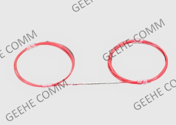 1x2 переносит свободную трубку 900um сплавило длину волокна волокна 1m куртки SMF28e WDM обнаженную