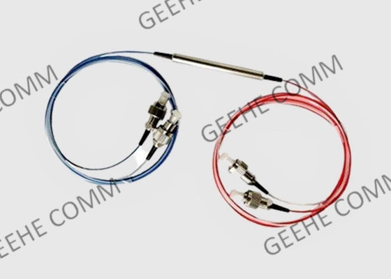 Стальная длина волны трубки 1310nm сплавила WDM малопотертый с соединителями FC/PC