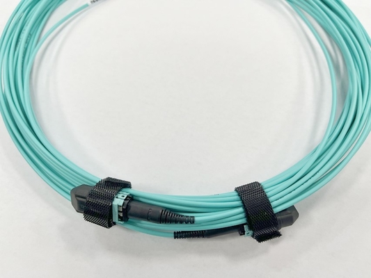 8F OM4 2 мм OD MPO(F)-MPO(F) тип B OFNP с низкими потерями 13 м