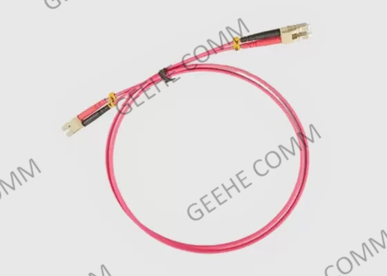 Мультимодные соединительные кабели 10M оптического волокна OM1 62.5/125 LC-LC двухшпиндельные