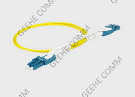 Двухшпиндельный кабель LC/LC заплаты оптического волокна SMF G.657A1 10M Uniboot