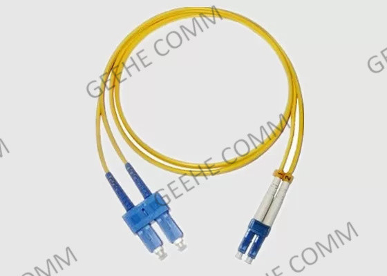 Дуплекс 1M LC рослости Zipcord к кабелю заплаты волокна одиночного режима SC