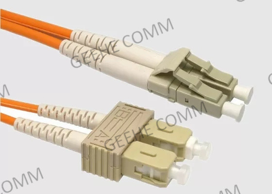 Multi гибкий провод оптического волокна SC дуплекса OFNR 5M LC режима