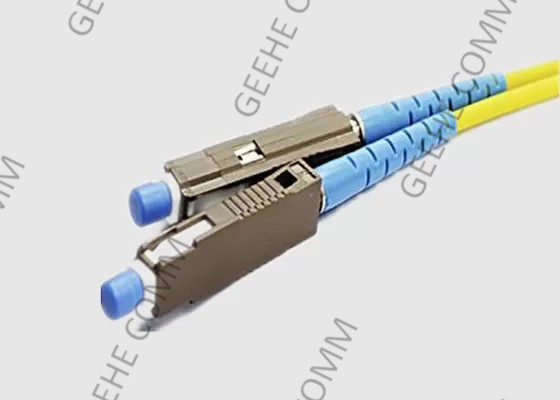 Гибкий провод желтого соединителя 2.0mm MU мультимодный двухшпиндельный