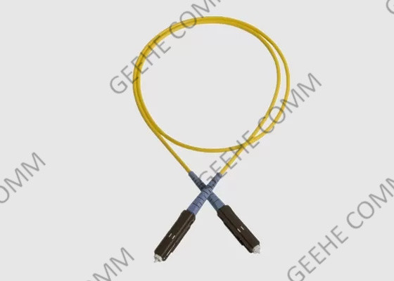 Гибкий провод желтого соединителя 2.0mm MU мультимодный двухшпиндельный