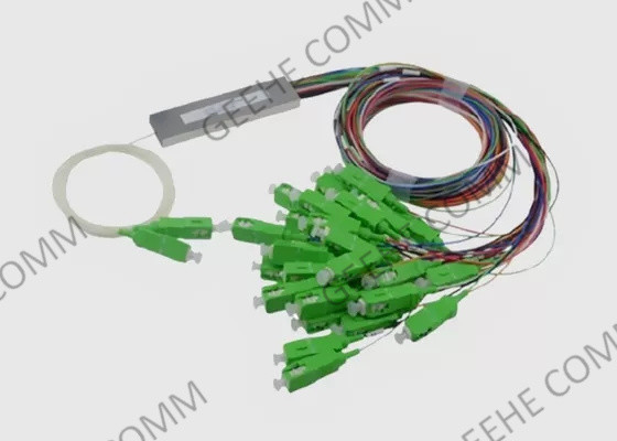 Одиночный Splitter луча SC APC 2xN входного сигнала μm режима 900 оптически для GPON