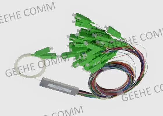 Одиночный Splitter луча SC APC 2xN входного сигнала μm режима 900 оптически для GPON