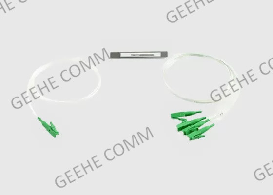 Потеря Splitter 1x4 PLC оптического волокна трубки LC APC стальная для PON