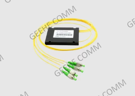 Splitter 1×4 оптического волокна коробки CATV FTTH ABS одиночного режима FC UPC