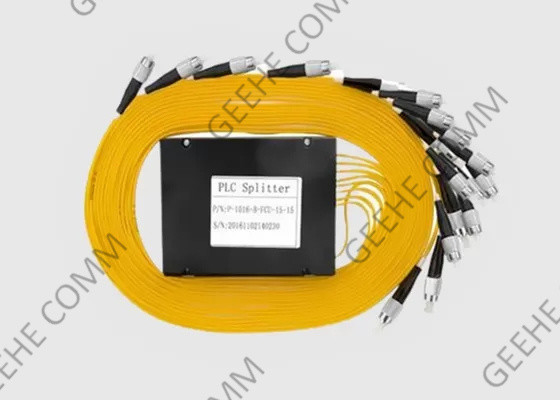 50:50 одевает Splitter 1×16 волокна высокой плотности оптический для FTTH & GEPON