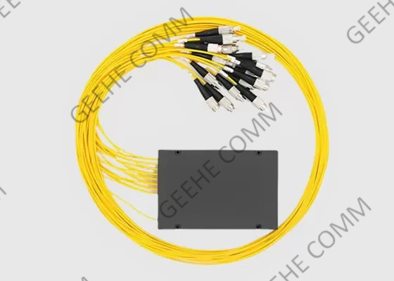50:50 одевает Splitter 1×16 волокна высокой плотности оптический для FTTH & GEPON