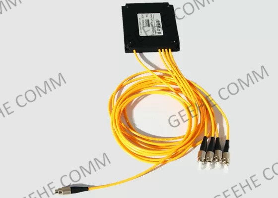 Тип Splitter коробки FC/APC 1x4 2.0mm оптического волокна с соединителем FC UPC