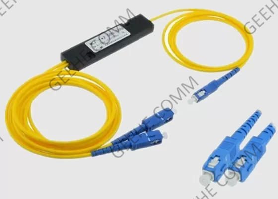 На открытом воздухе blockless Splitter 2 кабеля оптического волокна 1.5M SC/APC в выходе
