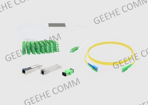 Splitter оптического волокна 1×2 сети SC/APC FTTX мини