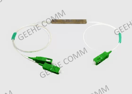 Splitter SC APC 0.9mm 5G 1×2 FTTH оптически с 2 в 1 вне