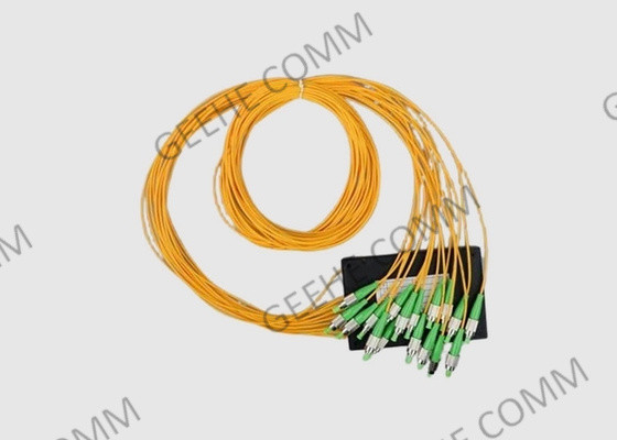 волокно соединителя 1×16 одиночного режима FC APC волокна 2.0mm - оптическая коробка Splitter