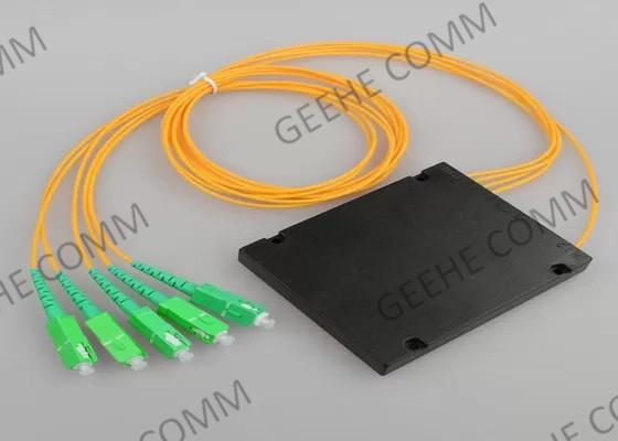 SC APC кассеты Splitter волокна PLC 1x4 оптически