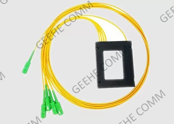 SC APC кассеты Splitter волокна PLC 1x4 оптически