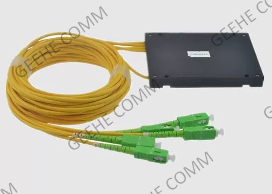 SC APC кассеты Splitter волокна PLC 1x4 оптически