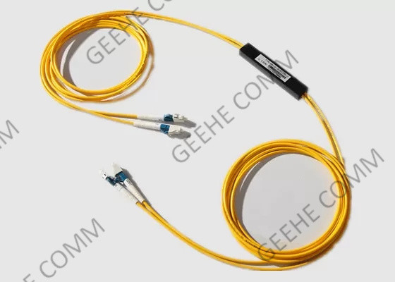 ABS печатают Splitter Plc LC APC 1550nm 1m 2×2 1x2