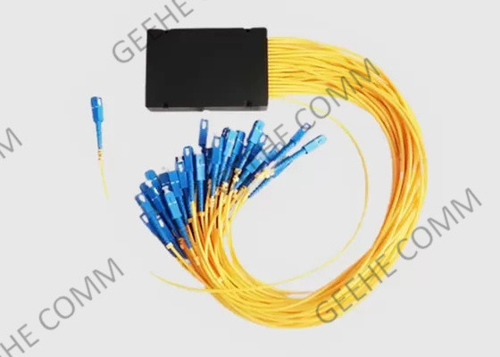1x32 ПЛС Разделитель волоконного кабеля SC/UPC 900UM 1.5M ABS Box Optic Splitter