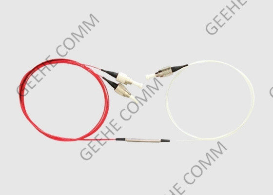 Splitter 1550 0.9mm 1x2 FC/APC FC/APC 9/125 однорежимный FBT 10/90 разделенных коэффициентов