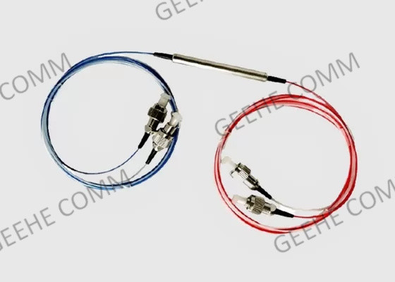 Splitter одиночного режима 2X2 FC/APC FBT удваивает волокно окна 0.9mm со свободной трубкой