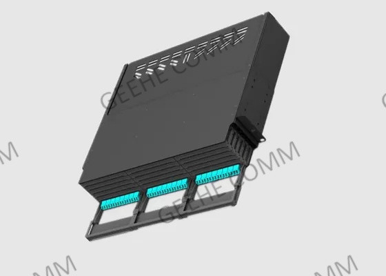 держатель шкафа 2U MPO к пульту временных соединительных кабелей ядра HD LC 288