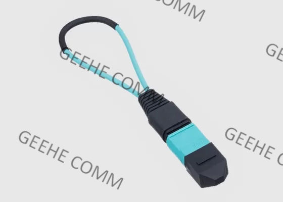 переходник Loopback оптического волокна 0.3m OM4 MPO MTP