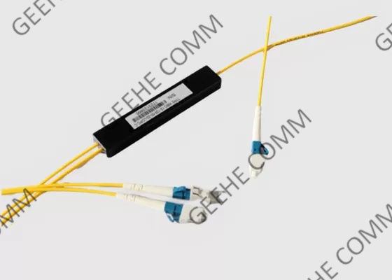 WDM муфты коэффициента LC/UPC 1x2 FBT Splitter окна FTTH двойной