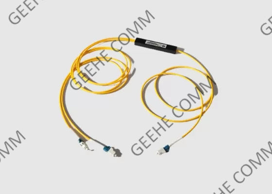 WDM муфты коэффициента LC/UPC 1x2 FBT Splitter окна FTTH двойной