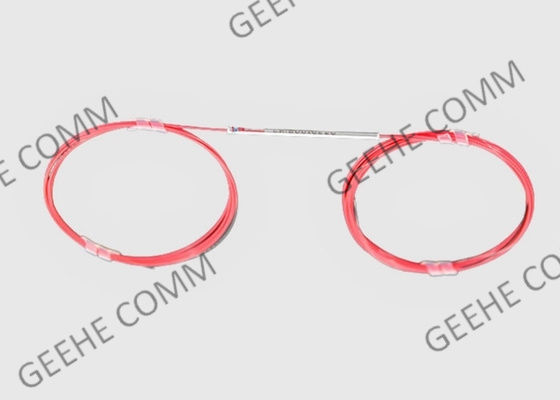 1x2 переносит свободную трубку 900um сплавило длину волокна волокна 1m куртки SMF28e WDM обнаженную