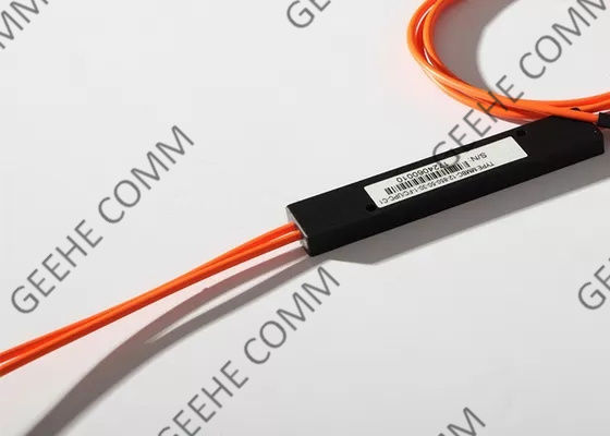 Splitter WDM оптического волокна 1260nm 1×2 для оптического сообщения