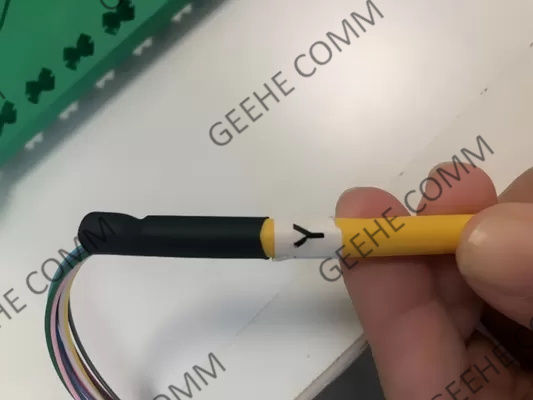 Держатель шкафа Splitter 0.9mm PLC оптического волокна ядров разветвителя 12 SC UPC одиночного режима