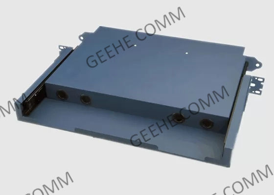 24 гаван пульта временных соединительных кабелей волокна держателя шкафа дюйма 1U подноса 19 соединения LC