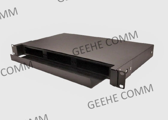 Пустая 24 гаван планшайбы пульта временных соединительных кабелей ST волокна симплекса 24