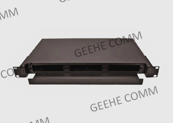 Пустая 24 гаван планшайбы пульта временных соединительных кабелей ST волокна симплекса 24