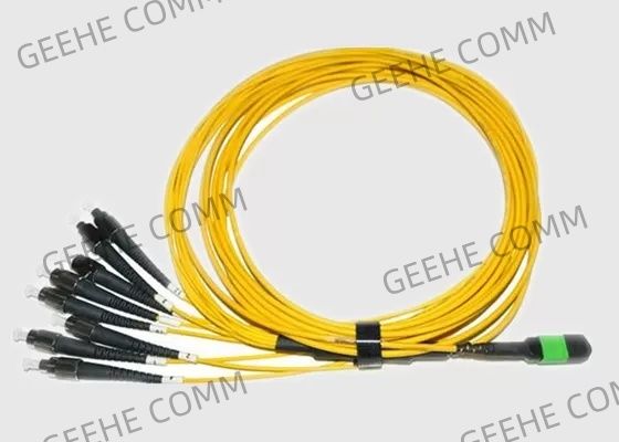 8 FC к кабелям проламывания MTP мультимодным 125um MPO