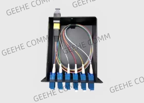 Волокно 12 Пре-установило 6 двухшпиндельную кассету кабеля проламывания волокна переходников MTP/MPO LC