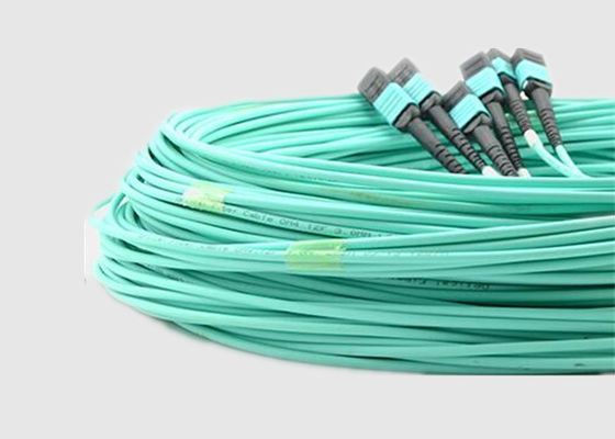 Мультимодное 8 ядр 100G OM4 10m MPO к кабелю волокна MPO
