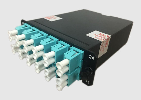 кассета дуплекса 50/125 мультимодная MTP 40Gb OM3 2x MPO-12