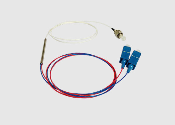 SC UPC муфты стекловолокна WDM 1x2 FBT 1550nm для FTTH