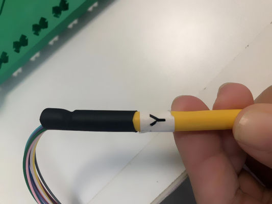 Держатель шкафа Splitter 0.9mm PLC оптического волокна ядров разветвителя 12 SC UPC одиночного режима